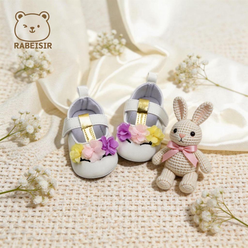 Baby Princess Soft Sole Non-Slip Shoes - Breathable Pre-Walkers for Birthdays