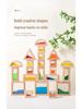 Wooden Flowing Sand Puzzle Blocks: Children's Educational Sensory Toys