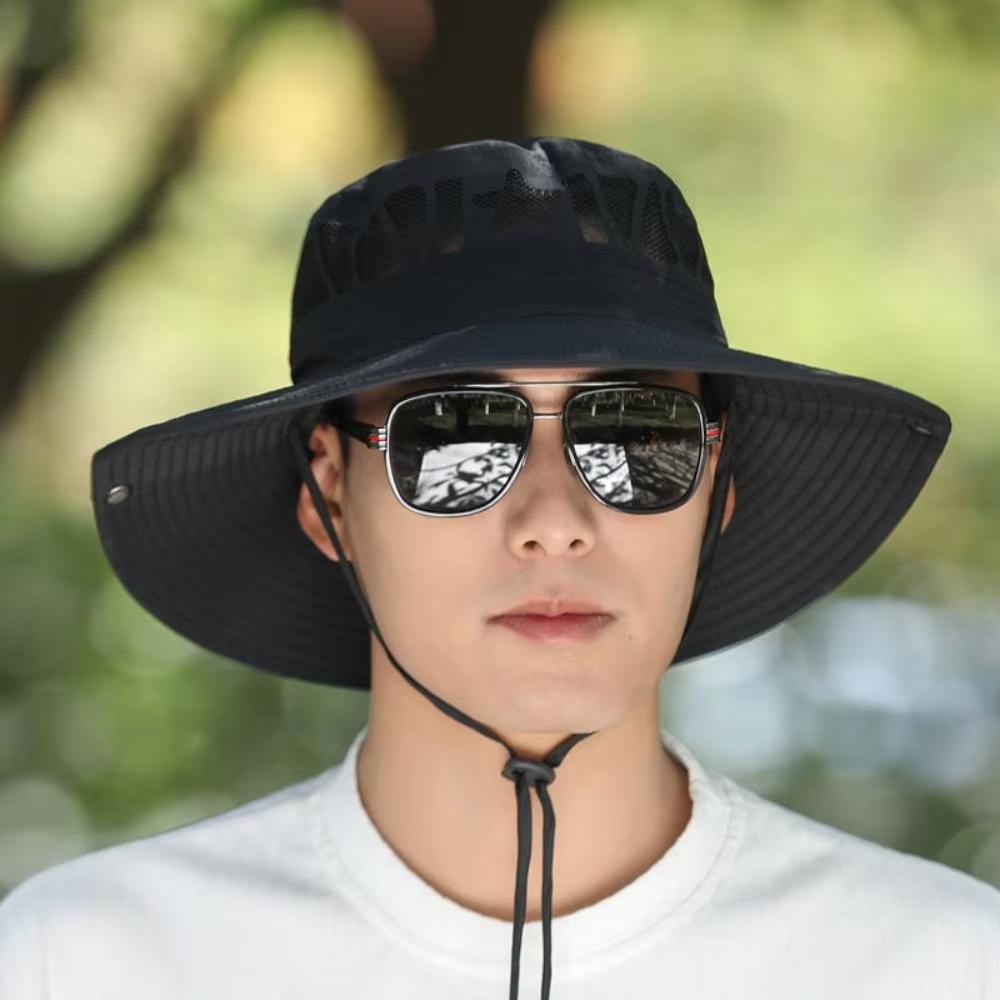 Nylon Fisherman's Hat Quick-dry Portable Hiking Cap Fashion Sun Hat  Unisex