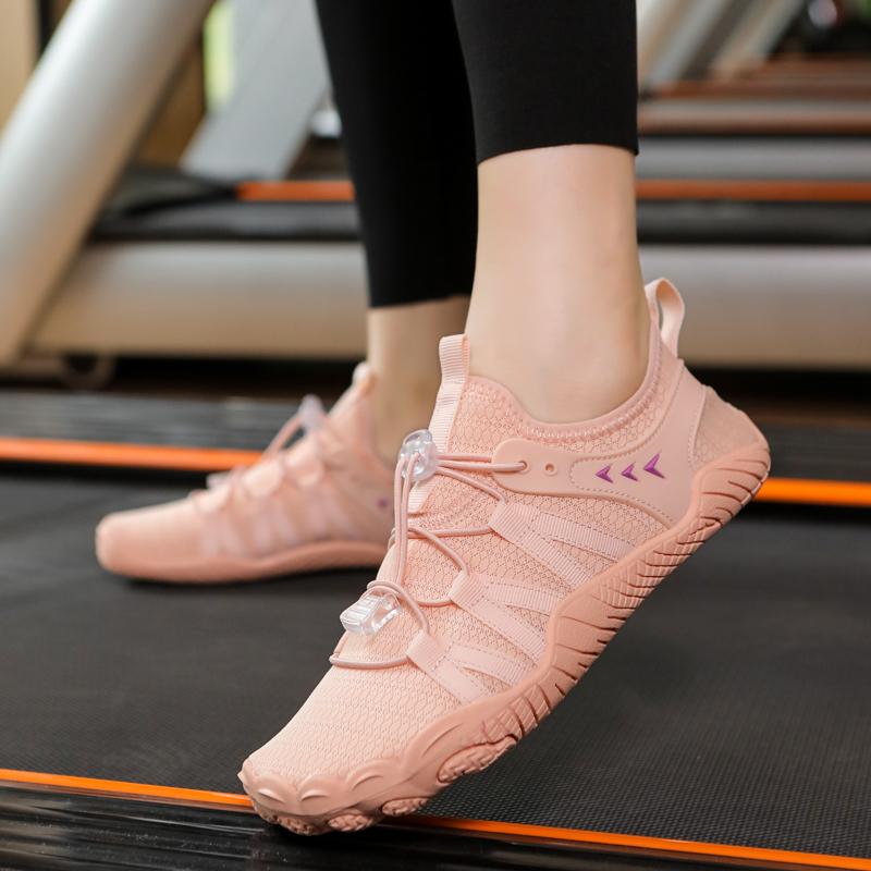 Hallen-Fitnessschuhe Stoßdämpfung Laufschuhe Leise ******** Seilschuhe Sport-Yogamatten-Schuhe Ganzkörper-Trainingsschuhe