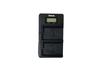 INCA Smart USB Twin Charger for Nikon with Z Z Z EN-EL15 (Compatible D500, D750, D850, 5, 6II, 7II, Etc.) - INCD-SD018
