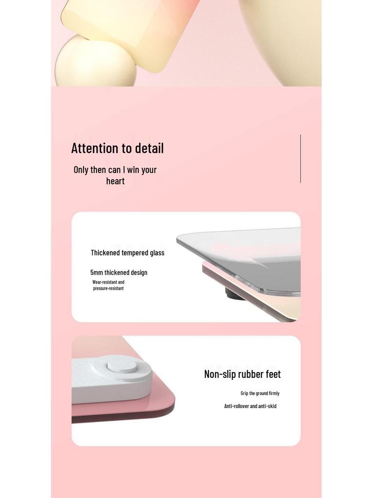 Minhuang High Precision Bluetooth Smart Body Scale for Home Health