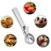 Stainless Steel Ice Cream Spoon Ball Digger Multifunctional Elastic Type Fruit Spoon Watermelon Household Kitchen Tools TMZ
