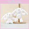 Cute Cartoon Long Ear Bunny Rabbit Plush Toy Keychain Perfect For Kids Collectors