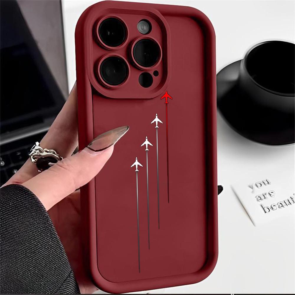 Ae100 Travel World Paper Plane art Huse de protecție pentru telefon pentru iPhone 13 14 15 Pro Max infinix Hot 40i Tecno Camon 30 20 Pro Angel Eyes TPU Copertă din spate