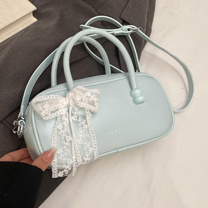 

Сумка большой вместимости женская весна-лето ретро 2025 новая повседневная сумка-мессенджер универсальная портативная рабочая сумка-подушка для поездок синий