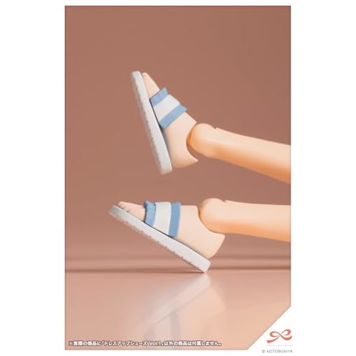 Kotobukiya (KOTOBUKIYA) Sosai Shojo Teien Dress-Up Shoes Vol.1, 1/10 Scale Plastic Model, Approximately 20mm Long