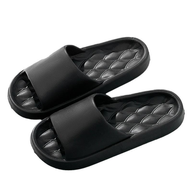 Slippers for Men, Family Bathroom, Bath, Anti Slip EVA Slippers for Women, Summer Couple, Indoor Home, Thick Sole
