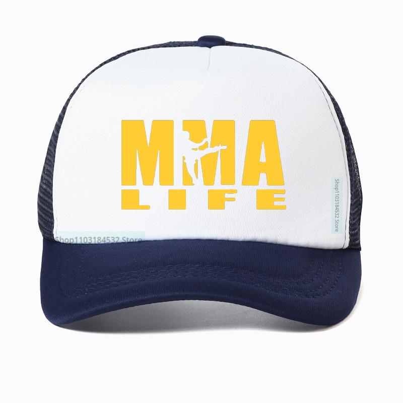 Muhammad Ali Boxing Mma Fighter Cotton Baseball Cap Men Trucker Caps Adjustable Mesh Breathable Snapback Hat