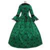 Victorian Renaissance Ball Gown, Medieval Gothic Lolita Long Sleeve Dress for Women, Halloween & Masquerade Parties