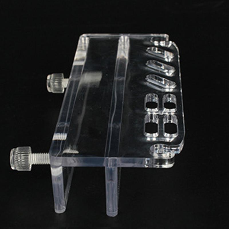 Fish Tank Tool Rack Fish Tank Maintenance Tool Holder Acrylic Water Plants Grass Maintenance Tool Holder Aquarium Rack Organizer