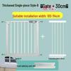 Safety Gate for Babies & Pets: Stairwell & Hallway Barrier Enclosure