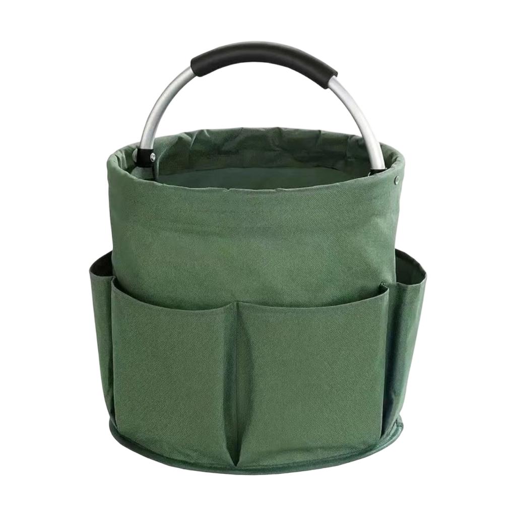 Outdoor Camping & Picnic Basket — Foldable, Portable Beach Tote For Storage