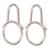 Quick Release Keychain Innovative Keychain Ring Stylish Waist Car Key Chain for Men