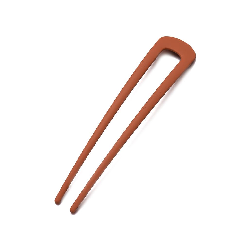 

1 шт. 10 см Простая металлическая U-образная заколка-шпилька для волос, французский набор заколок для волос, модные аксессуары для прически для женщин