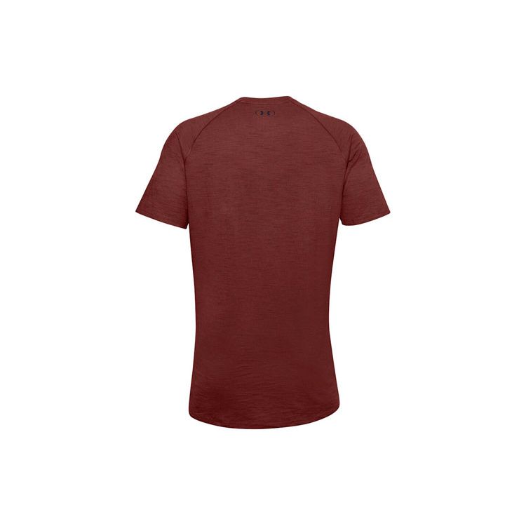 Under Armour Charged Cotton Breathable Training Short Sleeve Raglan T-Shirt Men Tops Red 1351570-688