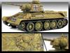 Academy 1/35 Scale World War II German T-34-747(r) Captured Tank Plastic Model Kit 13502