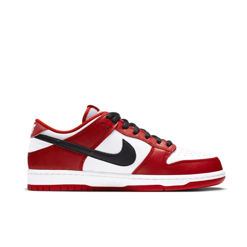 Nike Dunk Low top Skateboard Shoes Unisex Black Red White HF5441-104()