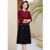 Elegant Cheongsam Style Midi Dress for Women