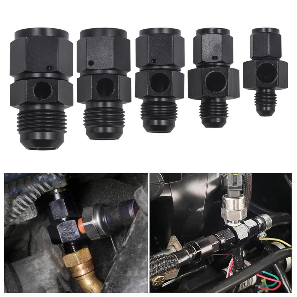 Aluminum Adapter Efficient Oil Cooling Solution Side Port Adapter Simple Install Car Modification for Car Enthusiasts