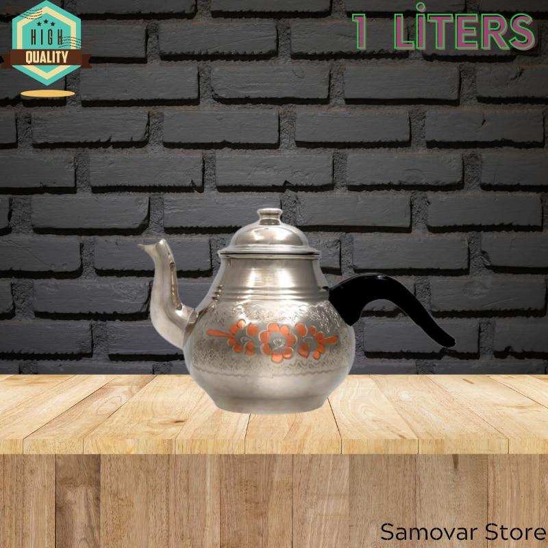 Copper Teapot Tea Tools Set Turkish Kettle Tea Ware Teaware Samovar Teapot Warmer Type for Tea For Tea Brewing Goods from Turkey