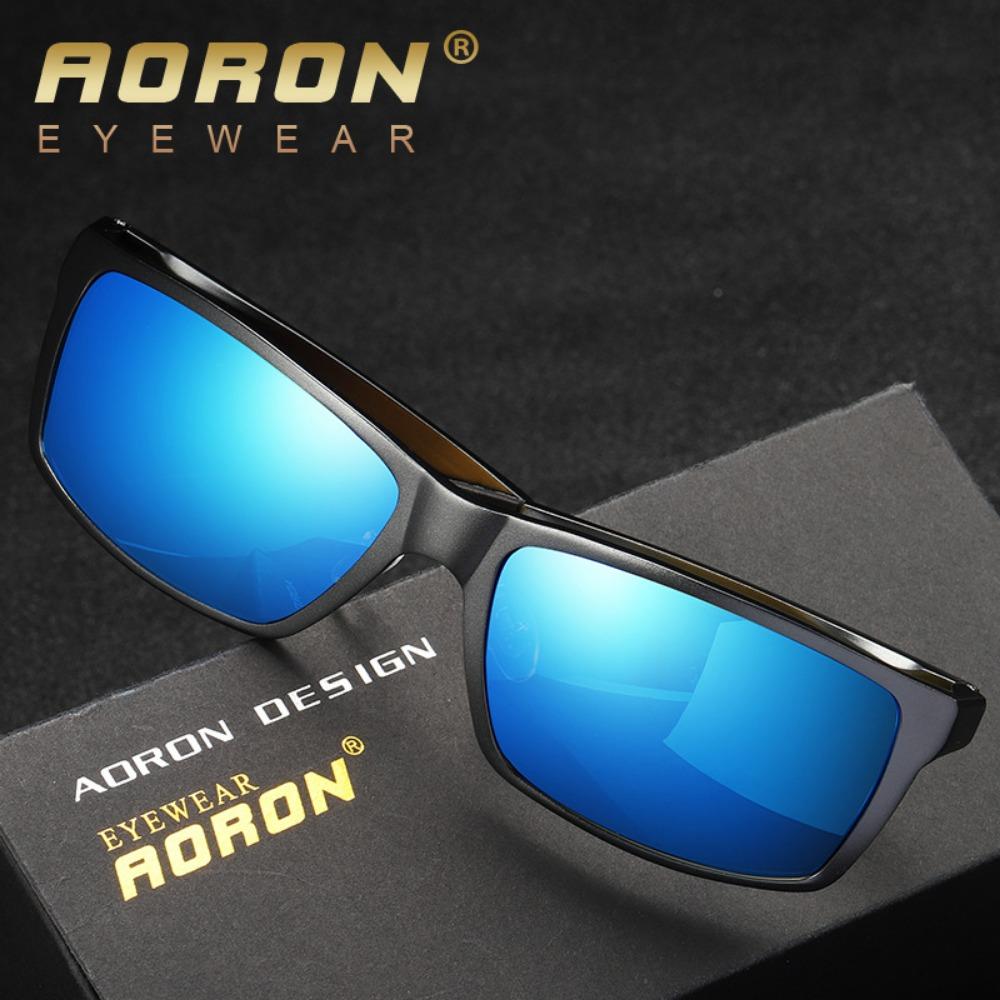 aoron Men's Aluminum Magnesium Polarized Sunglasses Glasses Sunglasses Driving Glasses Glasses