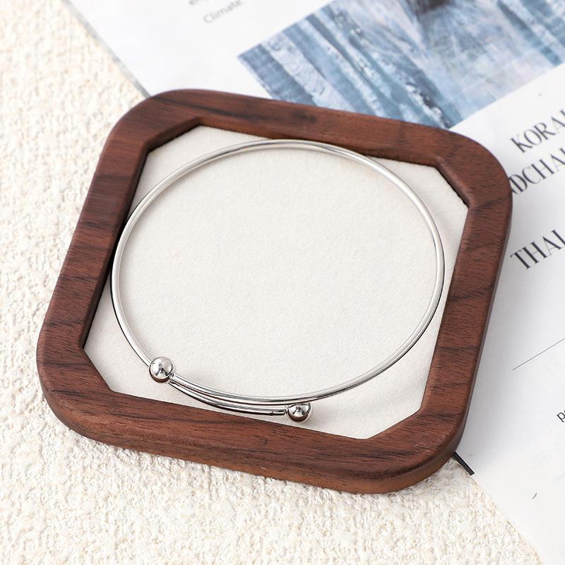 Wind Adjustable Bracelet, High-End Scenery Surface Plain Ring Bracelet, Men'S And Women'S Simple And Versatile Jewelry
