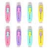 RSINC 8 Pcs Creative Retractable Pencil Erasers with Brush, Colored Push-Pull Rubber Eraser for Students  Assorted Color Push-pull