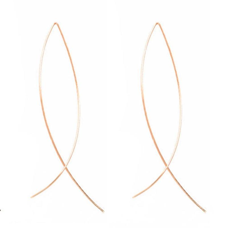 Bluelans Earrings Long Earrings Elegant Shape Fish Handmade Drop Dangle Women's Jewelry