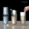 Mouthwash Cup, Toothbrush Storage Box, Portable Dental Appliance, Washing and Brushing Cup, Toothpaste Set, Mouthwash Bucket