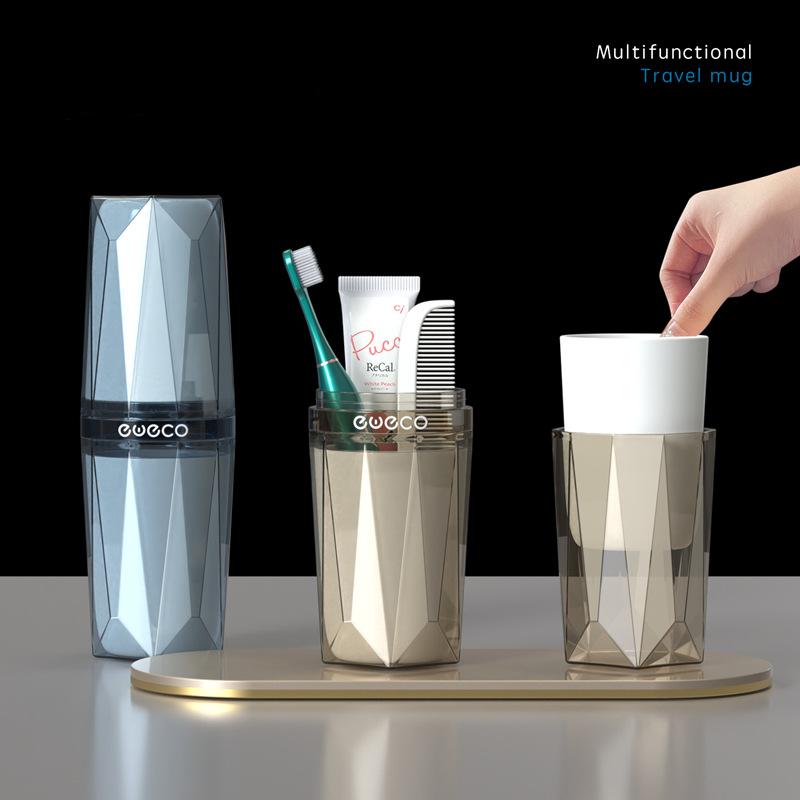 Mouthwash Cup, Toothbrush Storage Box, Portable Dental Appliance, Washing and Brushing Cup, Toothpaste Set, Mouthwash Bucket