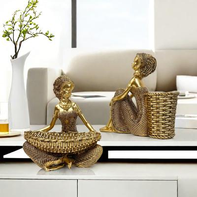 New Storage Ornaments for Living Room and Study Ornaments for Office Desk Ornaments for Resin Craft Supplies for Gifts