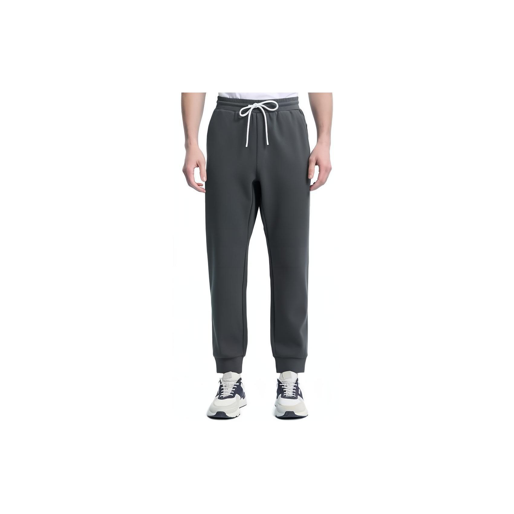 

Nautica Solid Color Drawstring Cuffed Knit Sweatpants Men bottoms KC3102 L