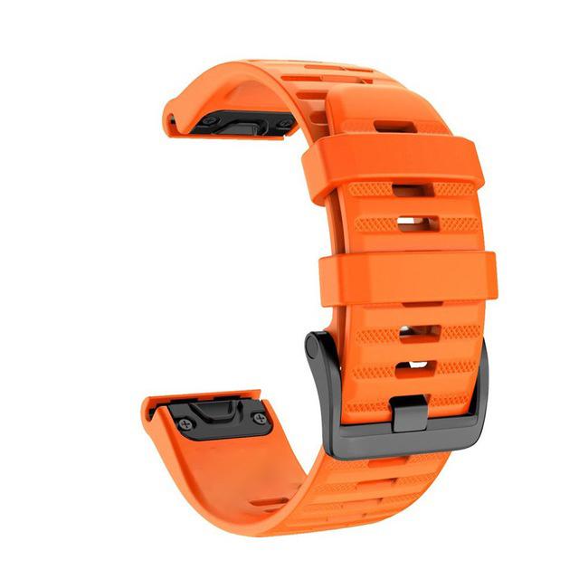 22 26MM Silicone WatchBand Strap For Garmin Fenix 7 7X 6X 6 Pro 5 5X Plus Epix Gen2 Enduro 2 WristStrap QuickFit Release Bracele