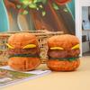 Dogs Chew Toy Pet Cats Squeak Toy Plush Toy Hamburger Boredom Dogs Chewing Toy