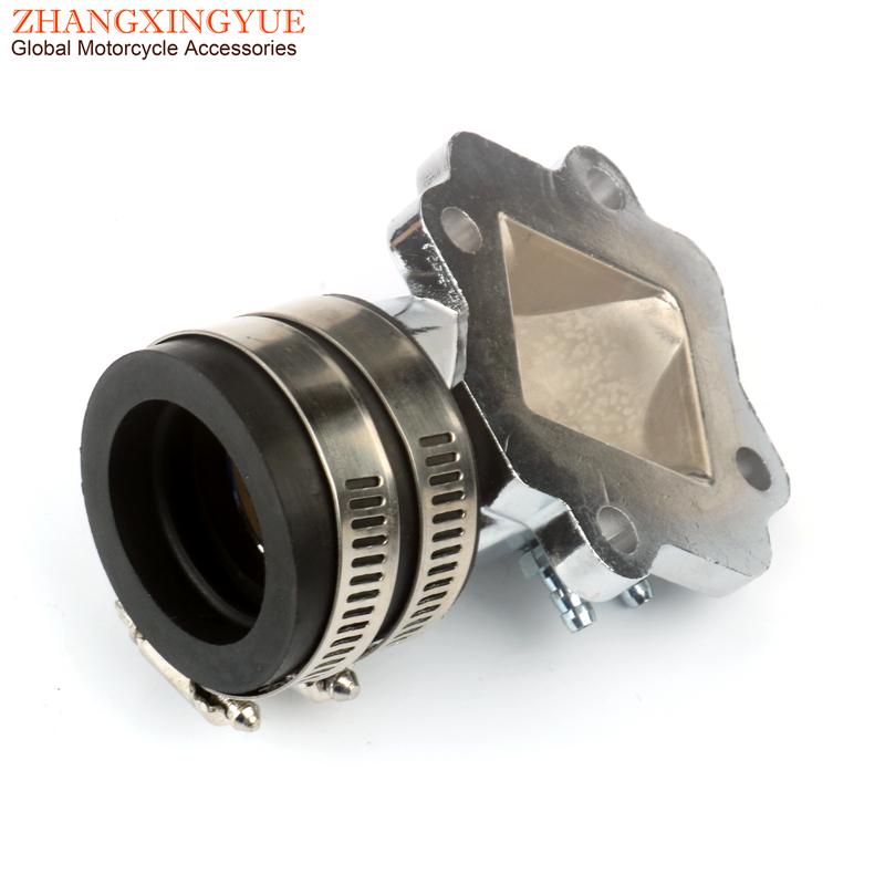 Scooter Racing Intake Manifold For Yamaha 50 Aerox Bws Easy Ng Original Cs Jog R Neos Slider Axis 50cc 1PE40QMB/1E40QMB 2-Stroke