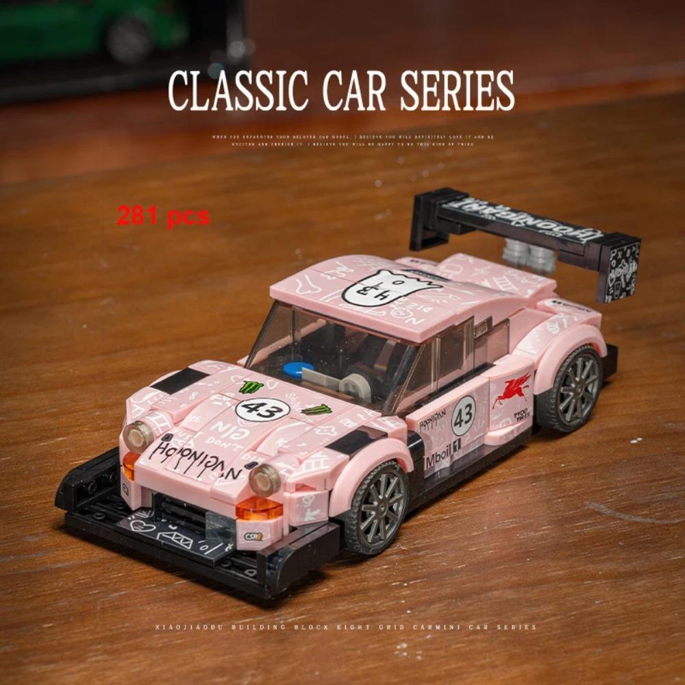 Moc Speed  Technical Car City Vehicle Racing Car Building Blocks Sports Car Garage Carro Rennau Voiture Creative Toys