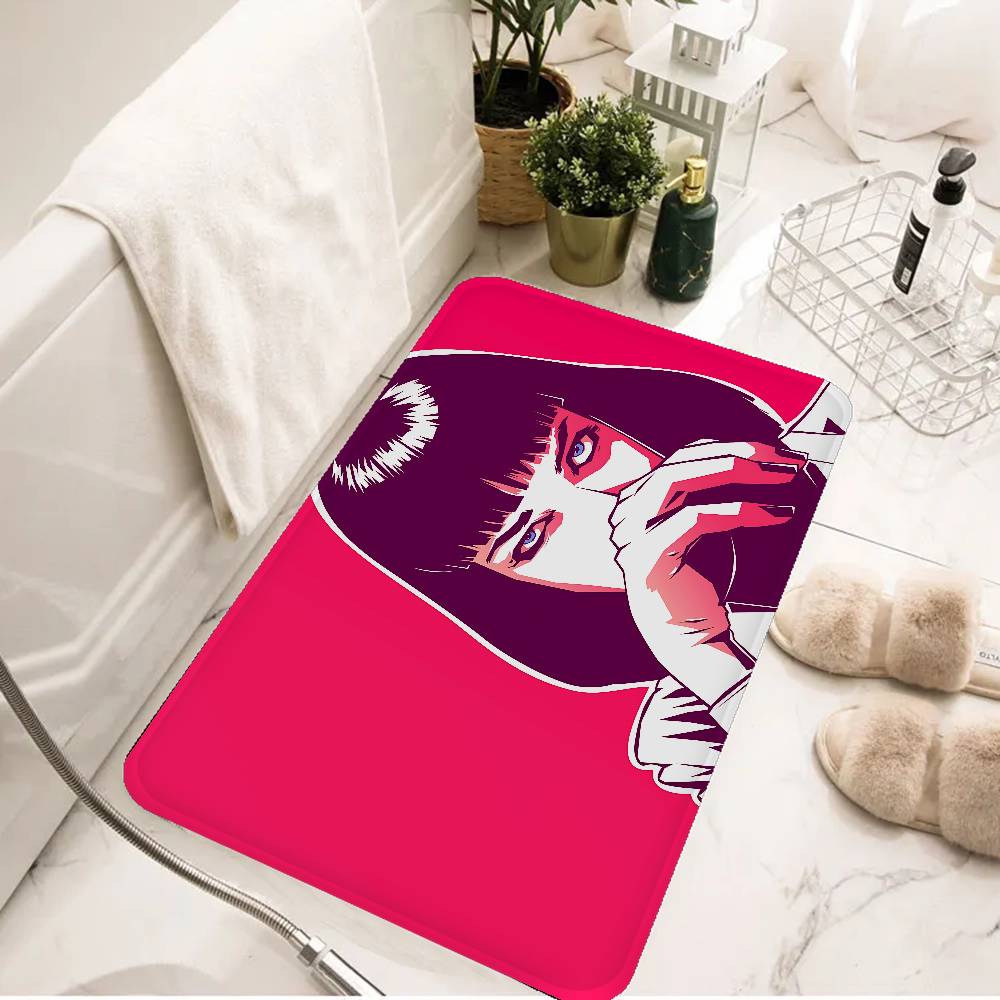 Film P-Pulp F-Fiction Room Mats Cheaper Anti-slip Modern Living Room Balcony Printed Household Carpets