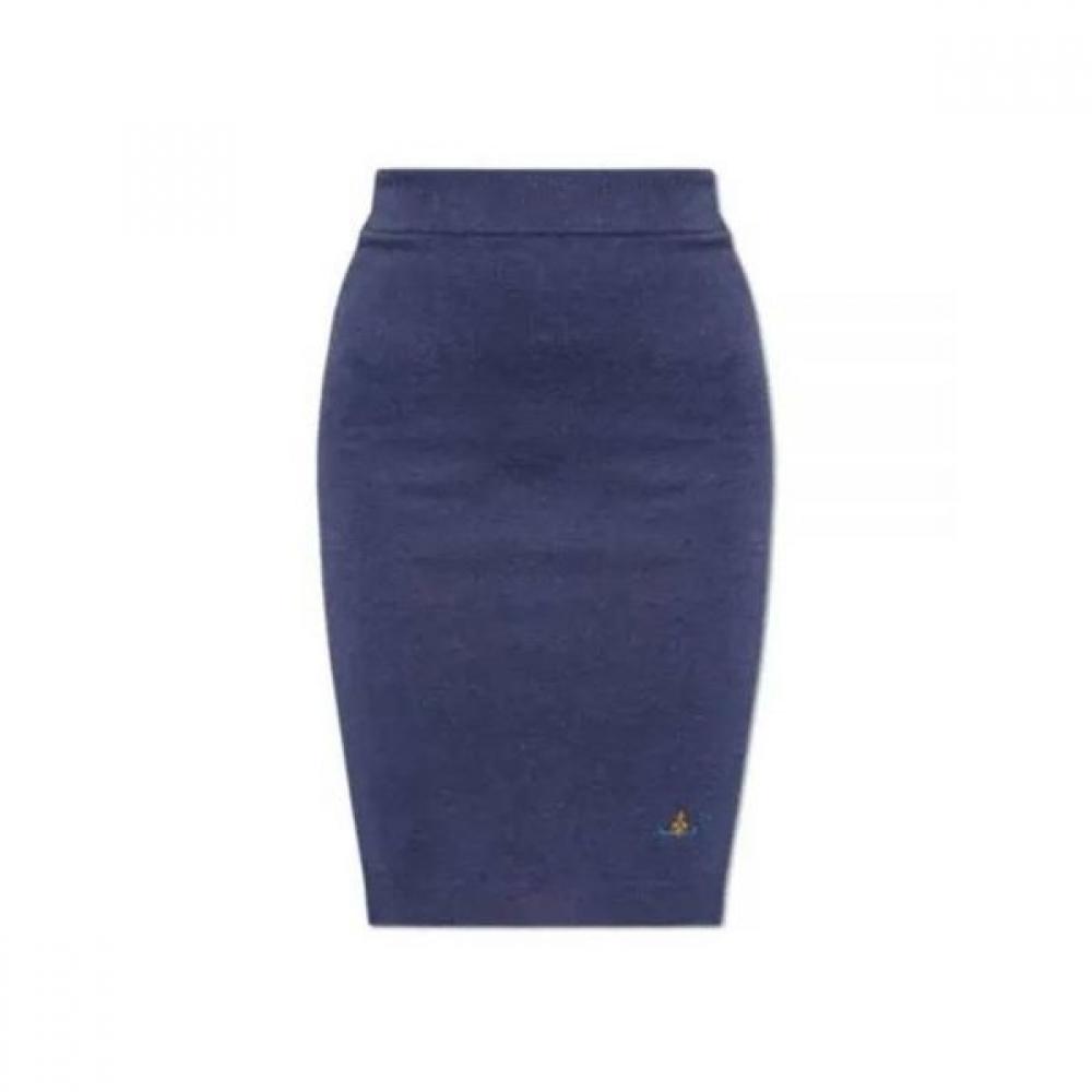 

24ss Vivienne Westwood Midi Skirt 1802000u Y0018 K409 Free Denim S (26inches around)