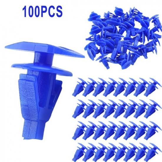 100x Weatherstrip Retainer Clips Door Weather Strip Retainer For Nissan Altima