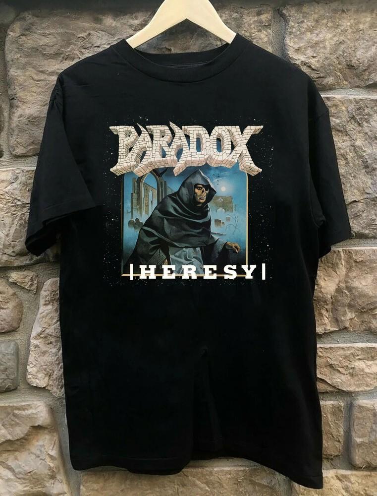 Maglietta Unisex Heresy Band PARADOX per Concerti S-5XL AR533 T-Shirt Unisex