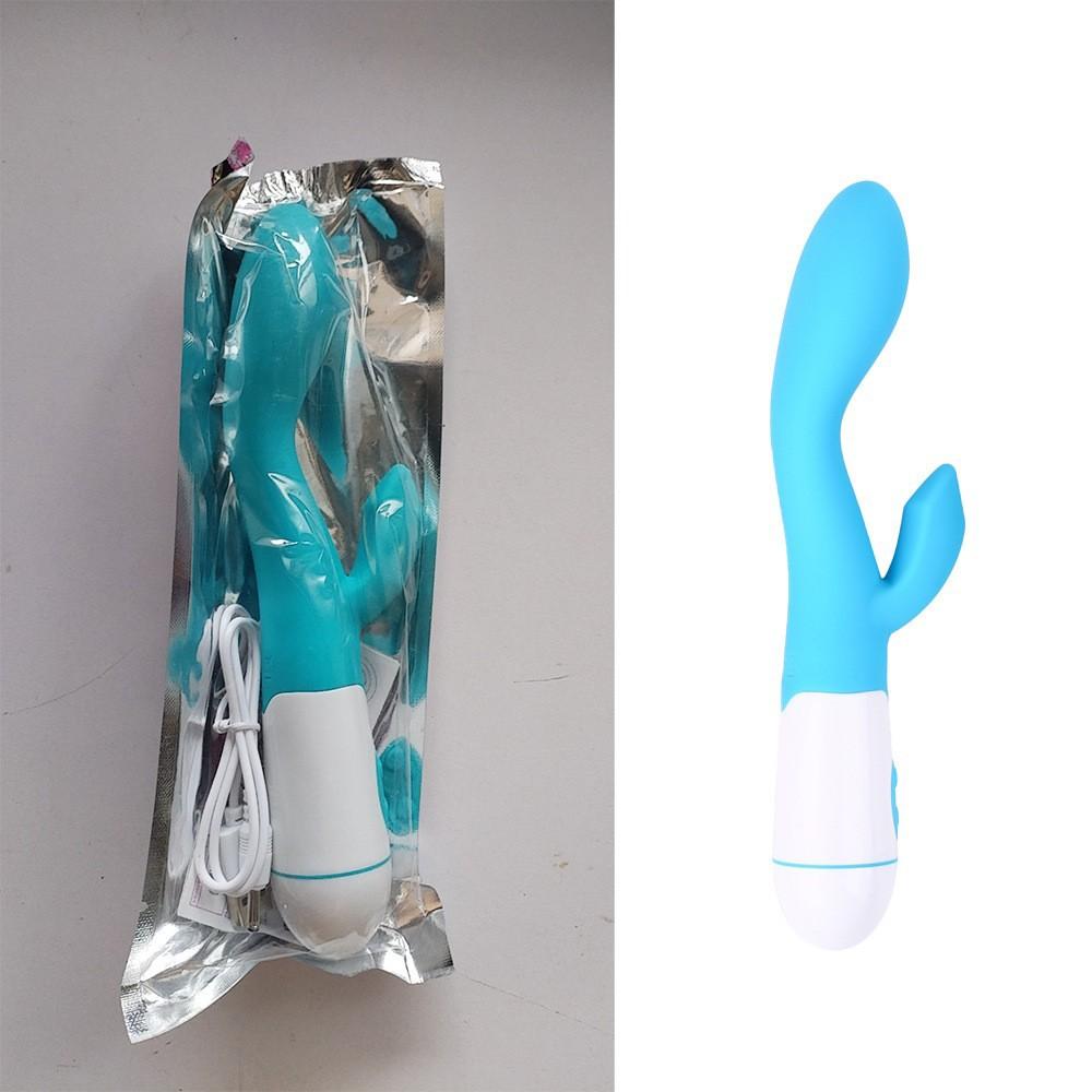 30-Frequency Vibrator Women's Silicone Fashion G-Spot Double Shock AV Stick Handheld Masturbation Massager Adult Sex