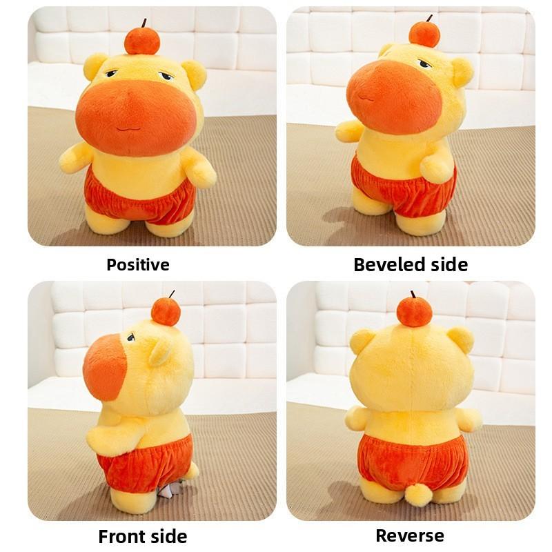 Stuffed Capybara Lulu Animal Pp Cotton Filling Soft Plush Toy For Home Decor