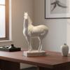 Horse Statue Auspicious Gift Modern Resin Decor for Office Desk