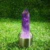 Elixir Crystal Quartz Water Bottle Natural Obelisk Point Wand Reiki Rock Healing