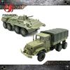 1:72 BTR-80 Transporter opancerzony M35 Ciężarówka towarowa M1046 KFZ.305 BLITZ Klocki do składania Model pojazdów wojskowych Armia