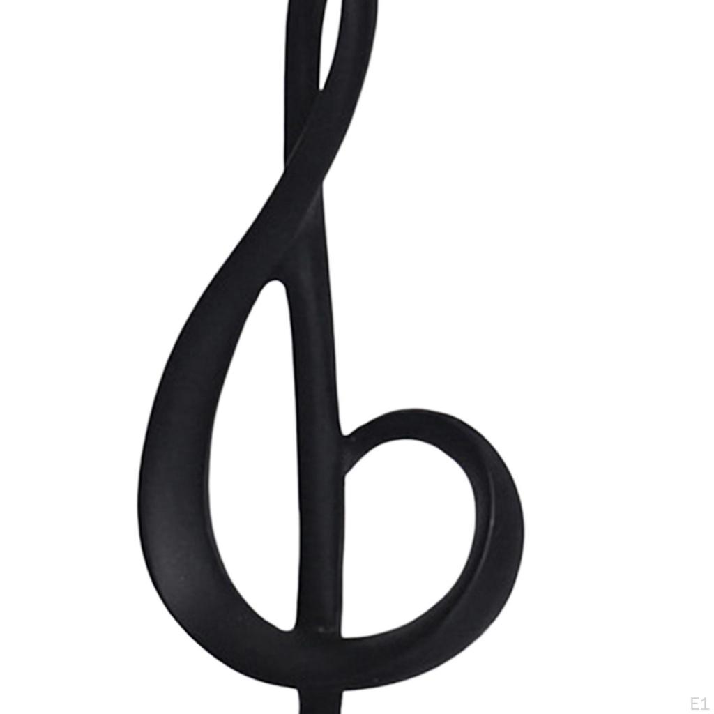Creative Music Note Figurine Resin Statue Sculpture Artwork for and home Decoration