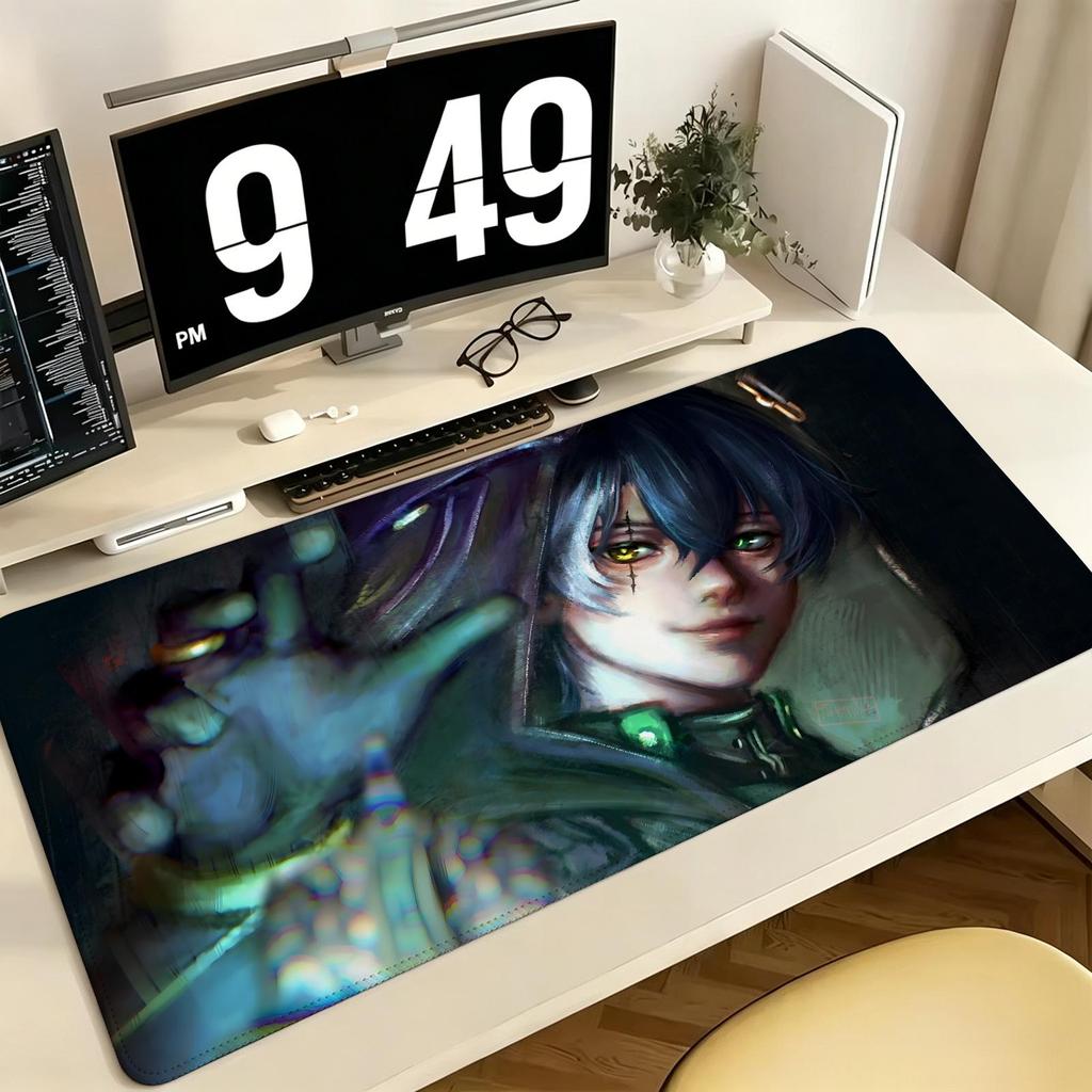 Wuthering Waves Jingran Pro ESports Xl Gaming Mousepad Extra Large NonSlip Stitched Edge Keyboard Laptop Desk Mat For Pc Gamer