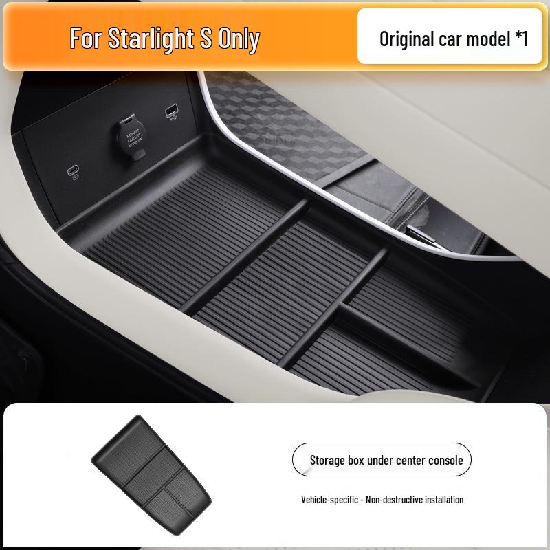 Wuling Xingguang Armrest Box: Car Console Storage Organizer & Decorative Accessory