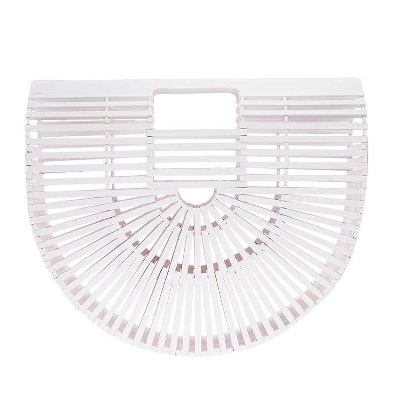 Traditional Handmade Bamboo Womens Shoulder Bag With Practical Size And Elegant Appearance